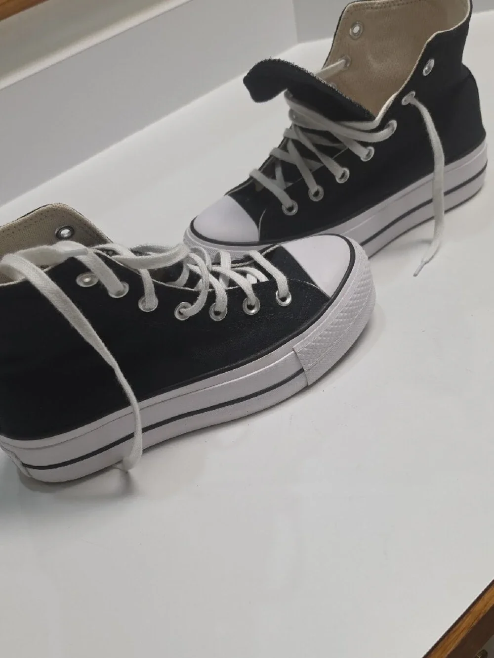 Converse Chuck Taylor All Star Lift High Top Platform Sneakers - Size 6.5 - Picture 7 of 9